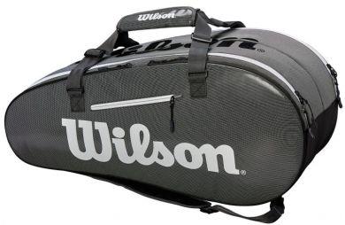 Теннисная сумка Wilson Super Tour 2 Comp Large 9 Pk black/grey