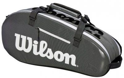 Теннисная сумка Wilson Super Tour 2 Comp Small 6 Pk black/grey