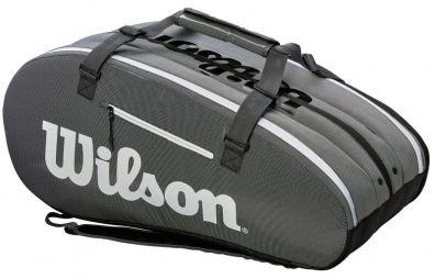 Теннисная сумка Wilson Super Tour 3 Comp 15 Pk black/grey