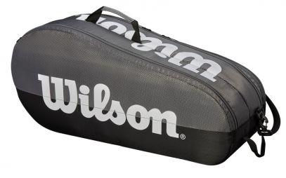 Теннисная сумка Wilson Team 2 Comp 6 Pk grey/black