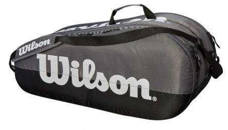 Теннисная сумка Wilson Team 2 Comp 6 Pk grey/black