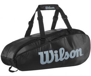 Теннисная сумка Wilson Tour 2 Comp Small 6 Pk black/grey
