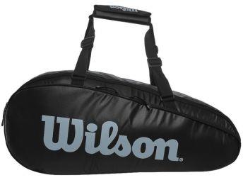Теннисная сумка Wilson Tour 2 Comp Small 6 Pk black/grey