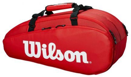 Теннисная сумка Wilson Tour 2 Comp Small 6 Pk red