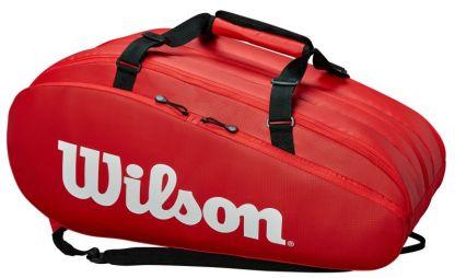 Теннисная сумка Wilson Tour 3 Comp 15 Pk red