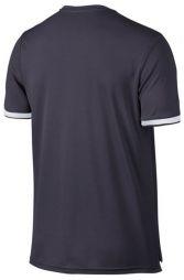 Тенісна футболка чоловіча Nike Court Dry Top Team gridiron/white