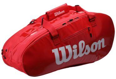 Теннисная сумка Wilson Super Tour 2 Comp Large 9 Pk red