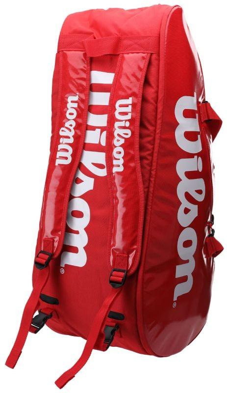 Тенісна сумка Wilson Super Tour 2 Comp Large 9 Pk red