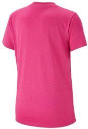 Футболка дитяча Nike G Dry Tee Leg VNeck Swoosh laser fuchsia Футболка дитяча Nike G Dry Tee Leg VNeck Swoosh laser fuchsia