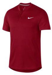 Тенісна футболка чоловіча Nike Court Dry Blade Polo team crimson/white