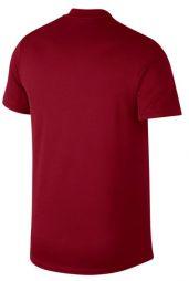 Тенісна футболка чоловіча Nike Court Dry Blade Polo team crimson/white