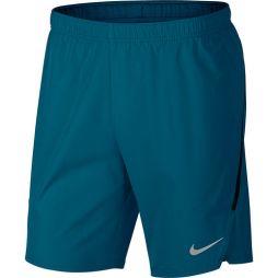Тенісні шорти чоловічі Nike Flex Ace 9IN Short green abyss/metallic silver