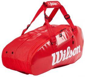 Теннисная сумка Wilson Super Tour 2 Comp Small 6 Pk red