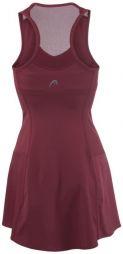 Тенісне плаття жіноче Head Performance Dress burgundy