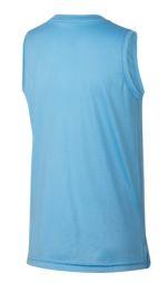 Тенісна футболка дитяча Nike Sleeveless Training Top blue gaze/dark grey Тенісна футболка дитяча Nike Sleeveless Training Top blue gaze/dark grey