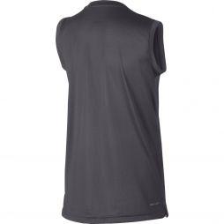 Тенісна футболка дитяча Nike Sleeveless Training Top dark grey/orange peel Тенісна футболка дитяча Nike Sleeveless Training Top dark grey/orange peel
