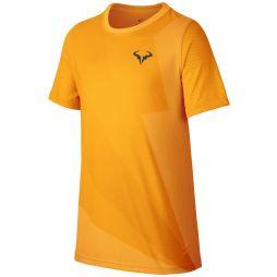 Тенісна футболка дитяча Nike Court Rafa GX Tee Boys orange/thunder grey Тенісна футболка дитяча Nike Court Rafa GX Tee Boys orange/thunder grey