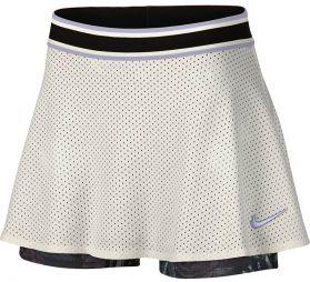 Тенісна спідничка жіноча Nike Court Skirt Essential  PR sail/oxygen purple