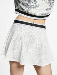 Тенісна спідничка жіноча Nike Court Skirt Essential  PR sail/oxygen purple