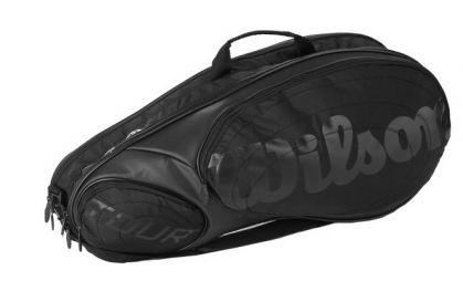 Теннисная сумка Wilson Tour 6 Pk black/black