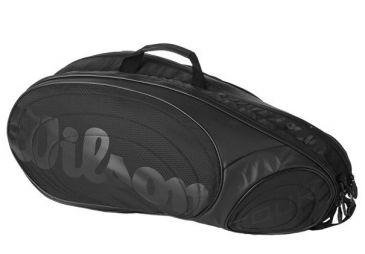 Теннисная сумка Wilson Tour 6 Pk black/black