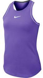 Тенісна майка дитяча Nike Court Girls Dry Tank psychic purple/white/white/white Тенісна майка дитяча Nike Court Girls Dry Tank psychic purple/white/white/white