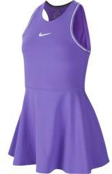 Тенісне плаття для дівчаток Nike Court G Dry Dress psychic purple/white/white Тенісне плаття для дівчаток Nike Court G Dry Dress psychic purple/white/white