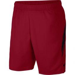 Тенісні шорти чоловічі Nike Court Dry 9in Short team crimson/black
