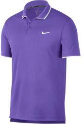 Тенісна футболка чоловіча Nike Court Dry Team Polo psychic purple/white/white