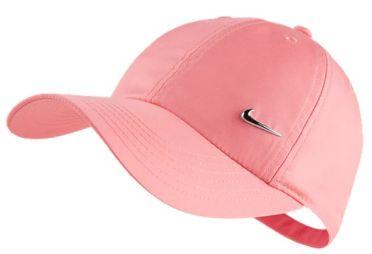 Кепка дитяча Nike Youth Heritage 86 Cap Metal Swoosh pink/metallic silver