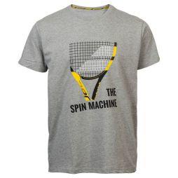 Тенісна футболка чоловіча Babolat Pure Core Men heather grey