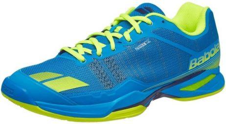 Теннисные кроссовки мужские Babolat Jet Team blue/yellow Теннисные кроссовки мужские Babolat Jet Team blue/yellow