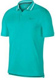 Тенісна футболка чоловіча Nike Court Dry Pique Polo hyper jade/white/hyper jade