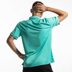 Тенісна футболка чоловіча Nike Court Dry Pique Polo hyper jade/white/hyper jade