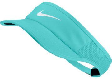 Козырек Nike Aerobill Feather Light Visor aqua light/white