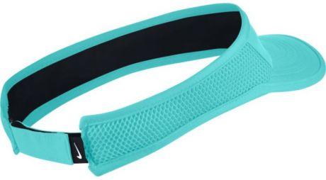 Козырек Nike Aerobill Feather Light Visor aqua light/white