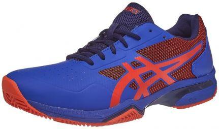 Теннисные кроссовки мужские Asics Gel-Lima Грунт blue/fiery red Теннисные кроссовки мужские Asics Gel-Lima Грунт blue/fiery red
