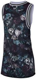 Тенісна сукня жіноча Nike Court Dress PS black/oxygen purple/oxygen purple
