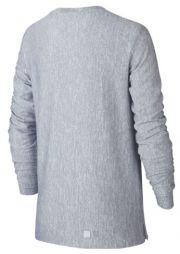 Тенісна футболка дитяча Nike Boys Long Sleeve Training Top grey/white Тенісна футболка дитяча Nike Boys Long Sleeve Training Top grey/white