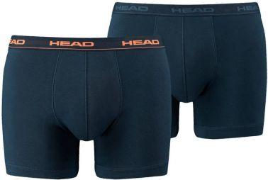 Трусы мужские Head 2P Basic Boxer peacoat/orange Трусы мужские Head 2P Basic Boxer peacoat/orange