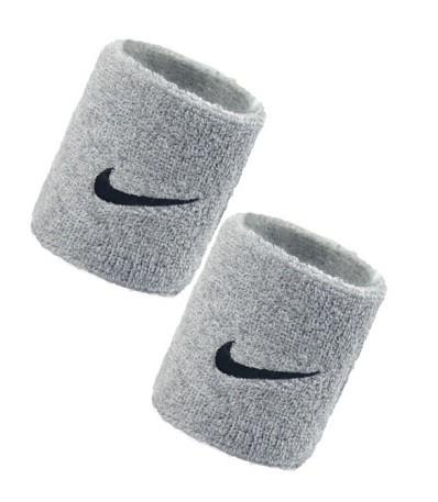 Напульсник Nike Swoosh Wristbands matte silver/black