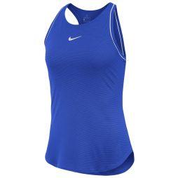 Тенісна майка жіноча Nike Court Dry Tank game royal/white Тенісна майка жіноча Nike Court Dry Tank game royal/white