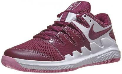 Дитячі тенісні кросівки Nike Air Zoom Vapor 10 HC Jr white/bordeaux/pink rise Дитячі тенісні кросівки Nike Air Zoom Vapor 10 HC Jr white/bordeaux/pink rise