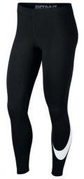 Легінси жіночі Nike Swoosh Legasee Legging Swoosh black/white Легінси жіночі Nike Swoosh Legasee Legging Swoosh black/white