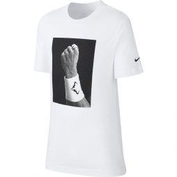 Тенісна футболка дитяча Nike Court Rafa Tee white Тенісна футболка дитяча Nike Court Rafa Tee white