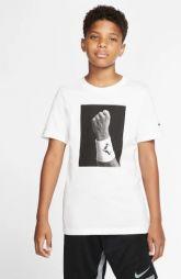 Тенісна футболка дитяча Nike Court Rafa Tee white Тенісна футболка дитяча Nike Court Rafa Tee white