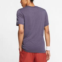 Тенісна футболка чоловіча Nike Court Dry Rafa Tee gridiron