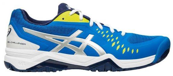 Теннисные кроссовки мужские Asics Gel-Challenger 12 electric blue/silver Теннисные кроссовки мужские Asics Gel-Challenger 12 electric blue/silver