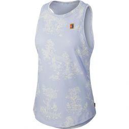 Тенісна майка жіноча Nike Court Seasonal Tank oxygen purple/multi color