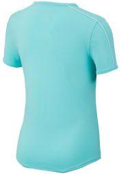 Тенісна футболка дитяча Nike Court G Dry Top light aqua/white/white Тенісна футболка дитяча Nike Court G Dry Top light aqua/white/white